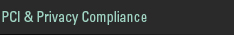 PCI & Privacy Compliance